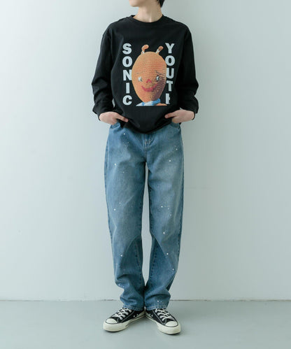 Sonic Youth 印花長袖T恤