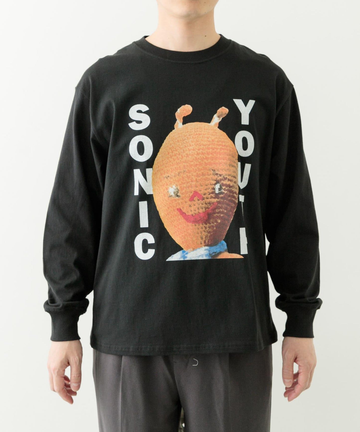 Sonic Youth 印花長袖T恤