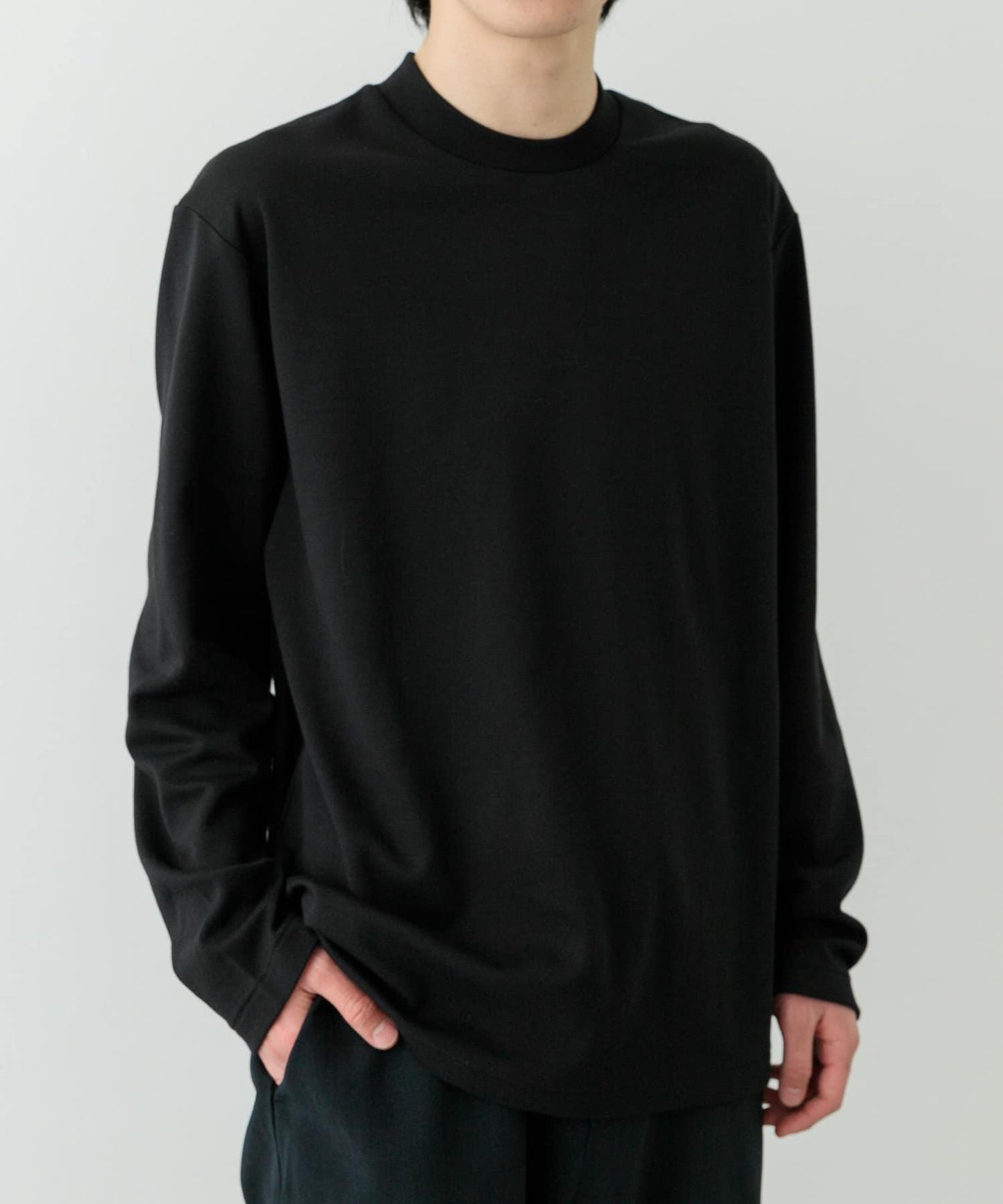 長袖針織T恤 for Jacket