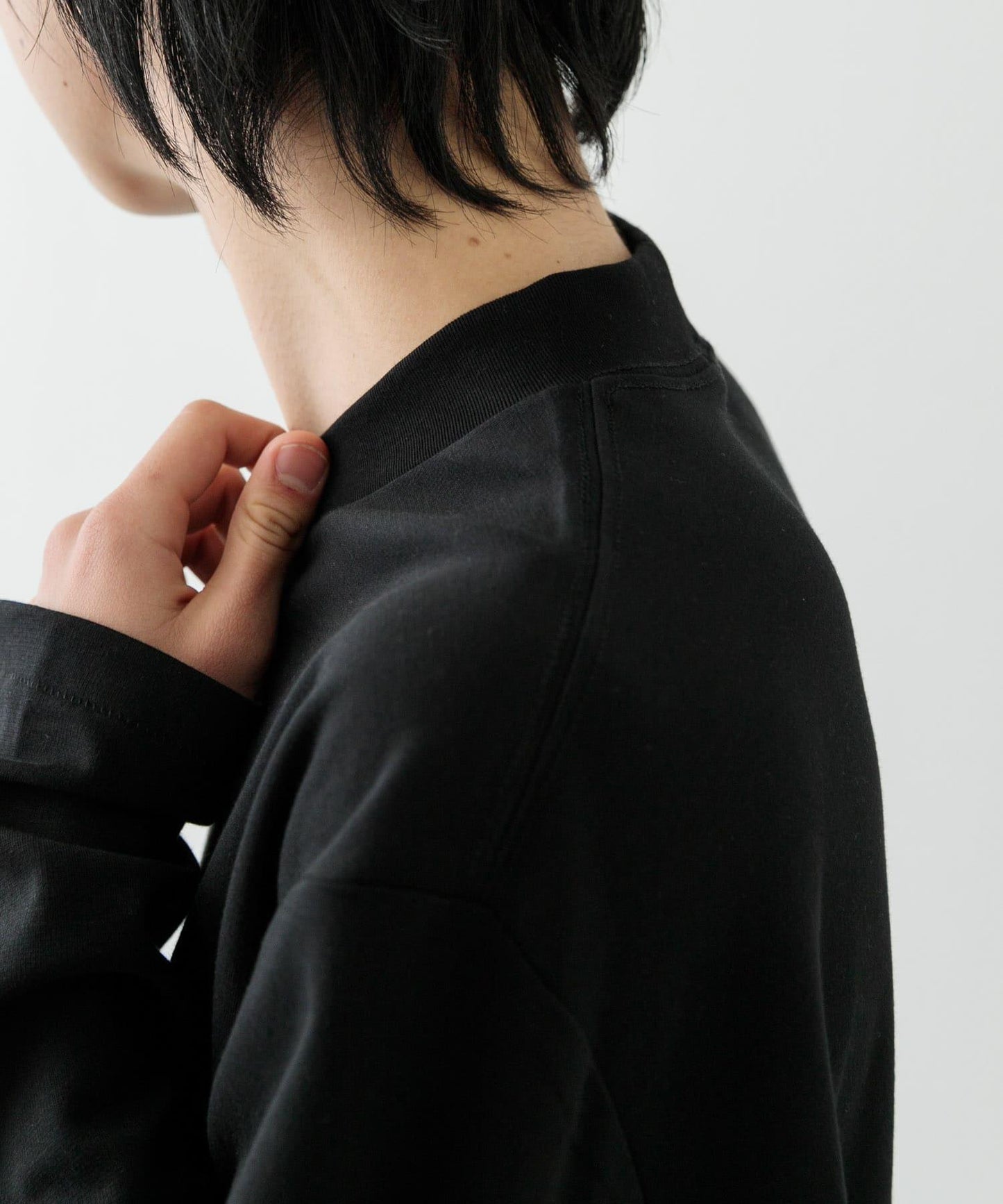 長袖針織T恤 for Jacket