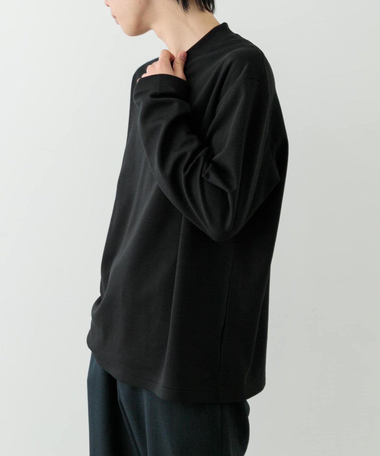 長袖針織T恤 for Jacket