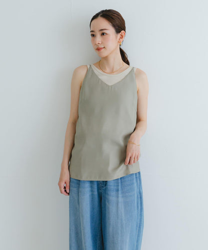 「接觸冷感」銅氨纖維吊帶背心