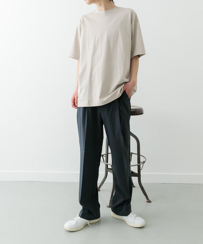 接觸冷感/防紫外線絲光圓領T恤
