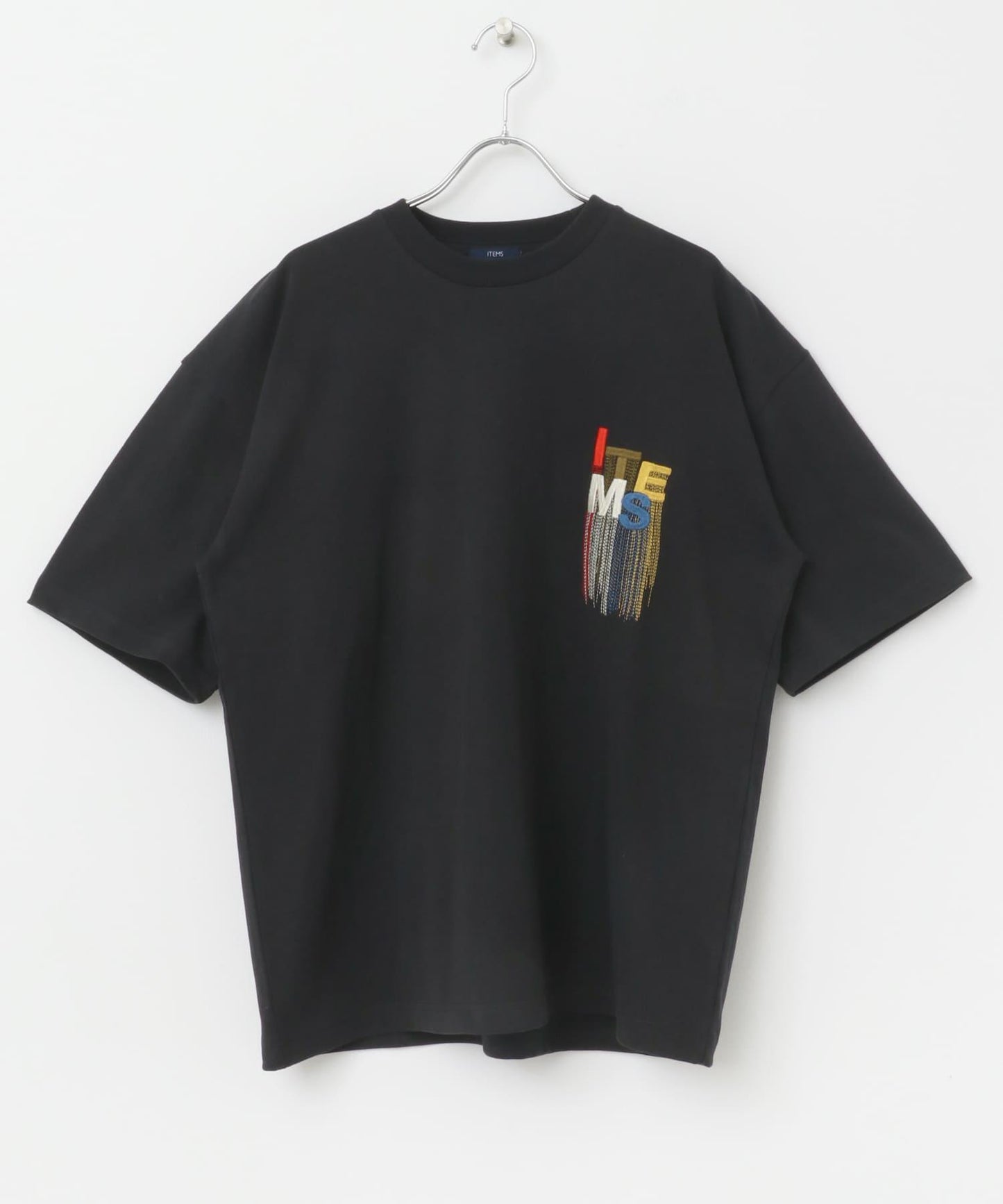 流蘇刺繡T恤 Logo