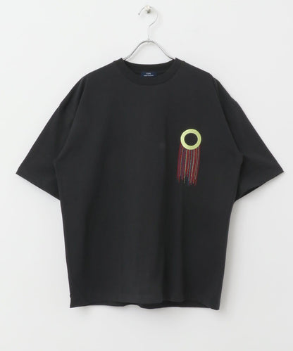 流蘇刺繡T恤 圓形