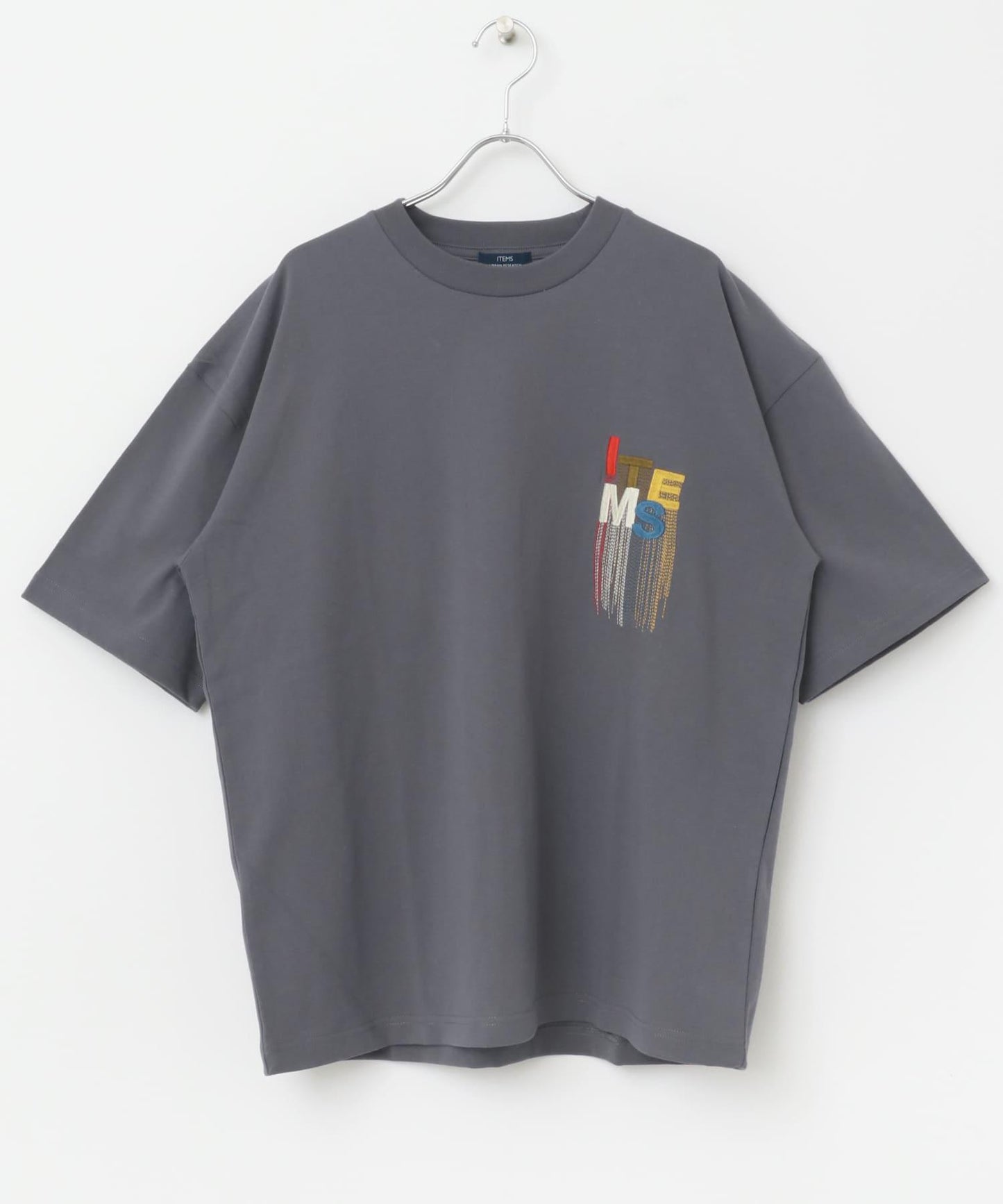 流蘇刺繡T恤 Logo