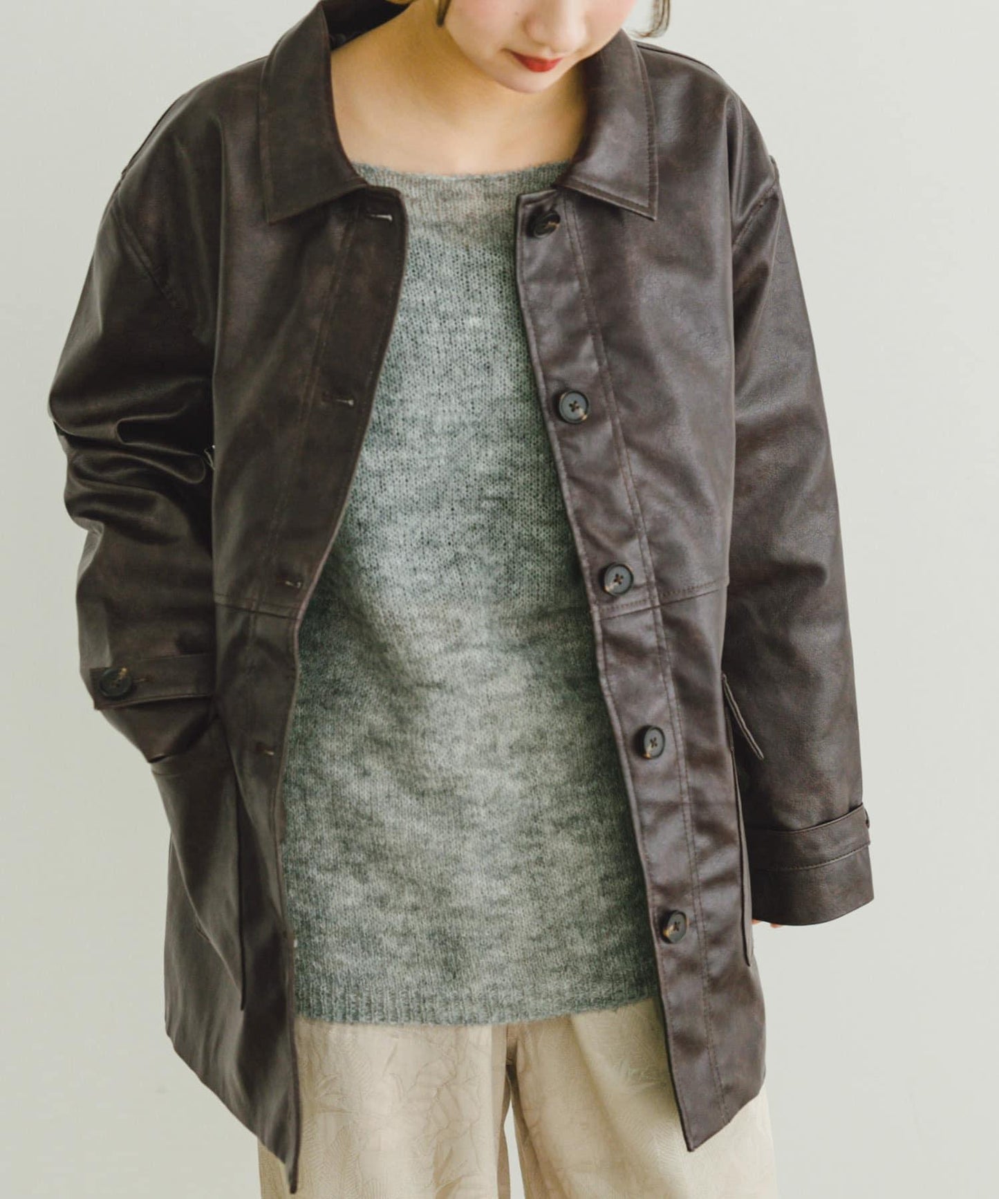 連體工作服夾克
