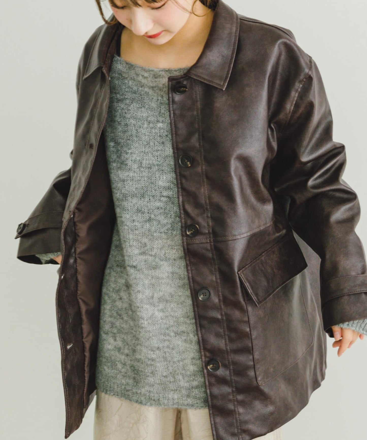 連體工作服夾克