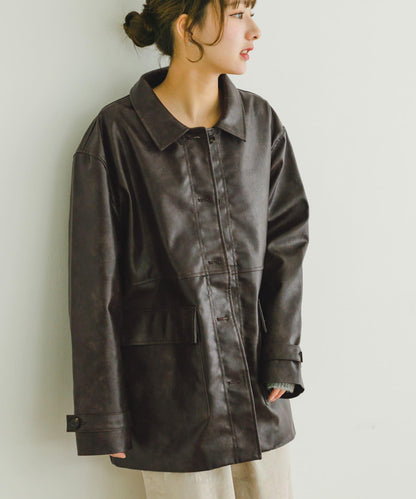 連體工作服夾克