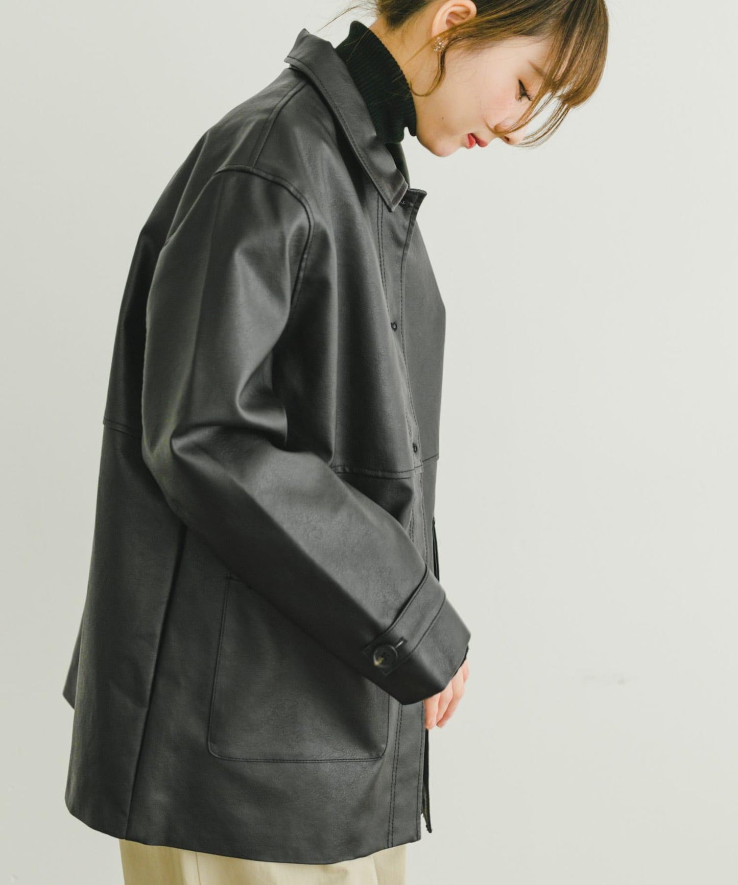 連體工作服夾克