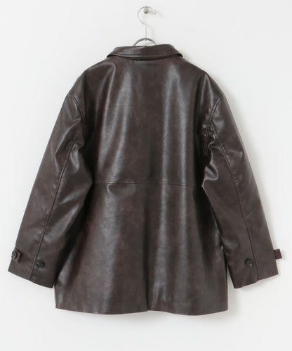 連體工作服夾克