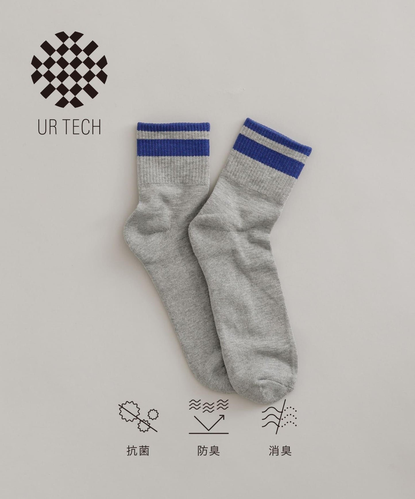 『UR TECH』短款運動襪
