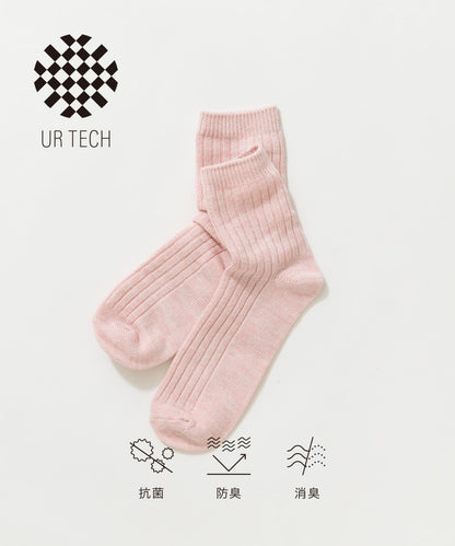 『UR TECH』拼色短襪