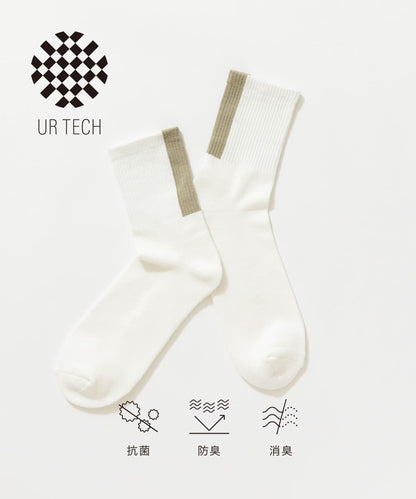 『UR TECH』後跟線條襪