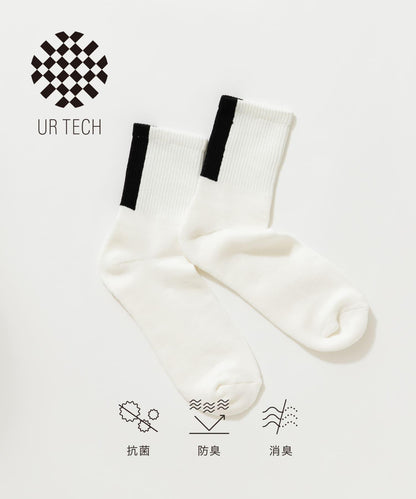 『UR TECH』後跟線條襪