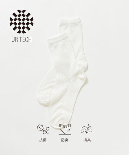 『UR TECH』鏤空透膚短襪