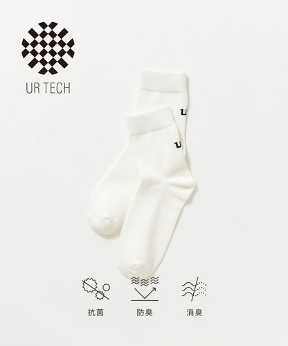 UR TECH 後背標誌短襪