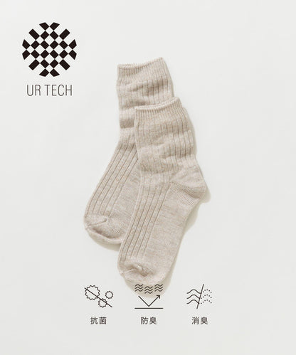 『UR TECH』拼色短襪