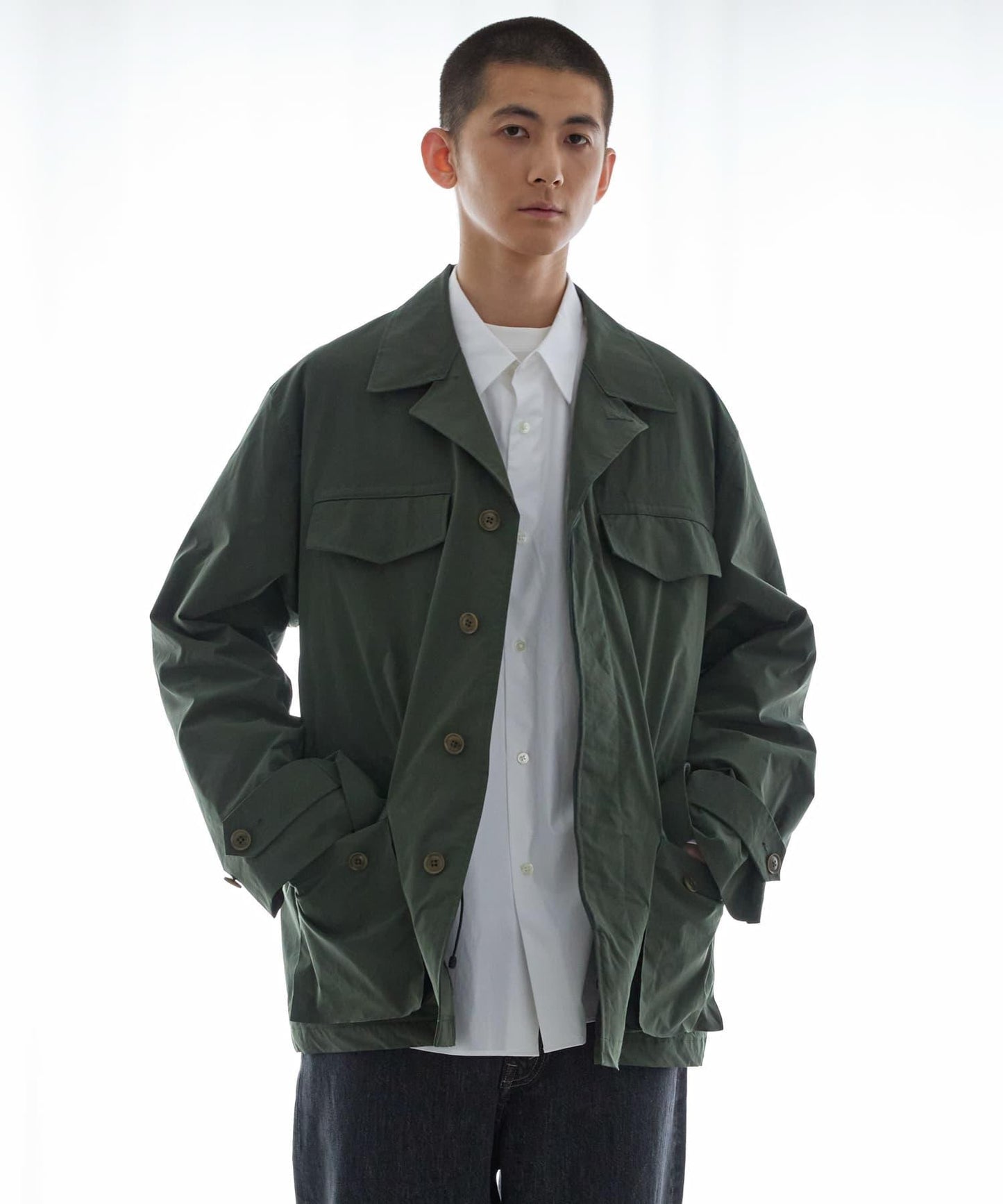 new basic 尼龍款 M-47 夾克
