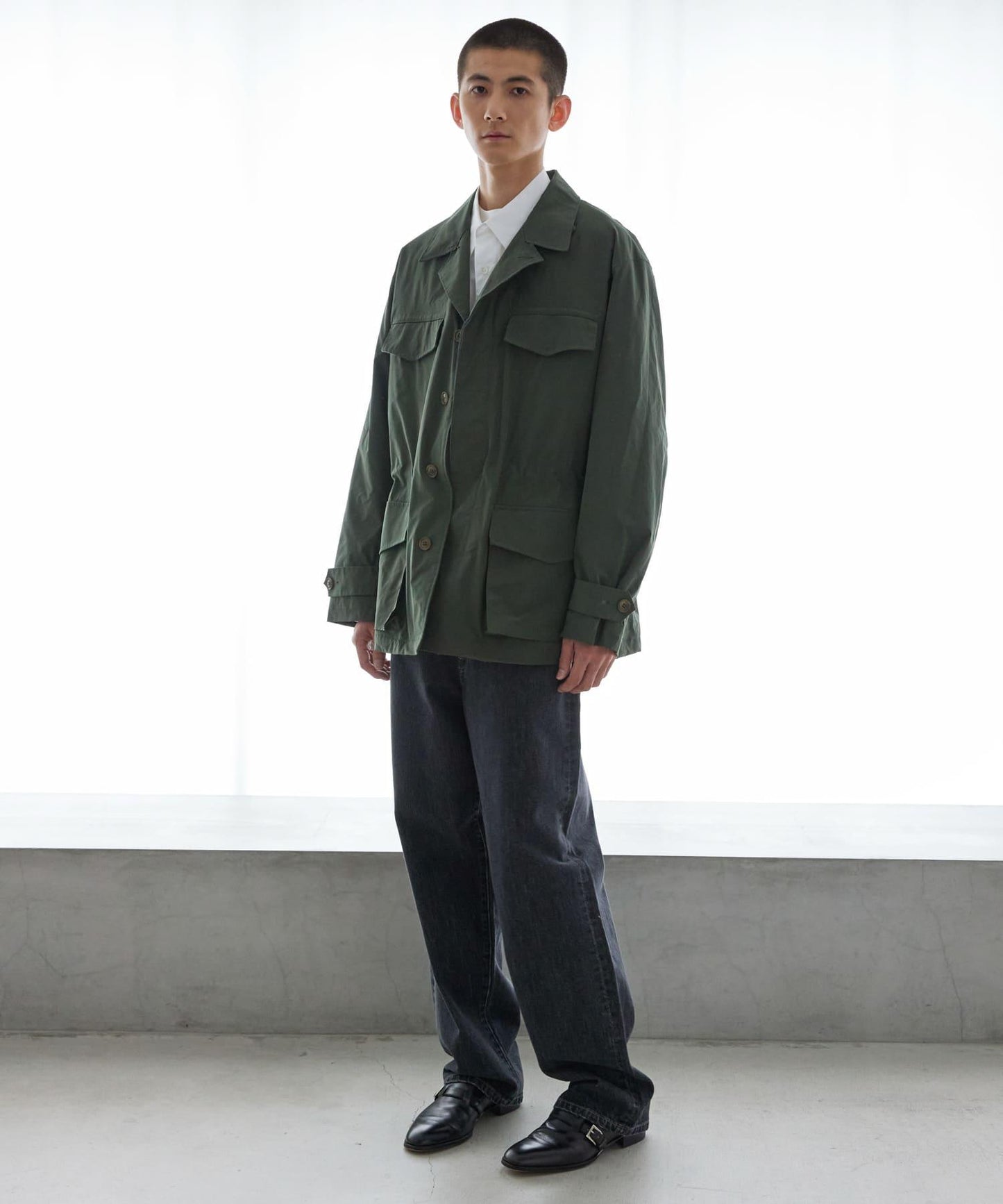 new basic 尼龍款 M-47 夾克
