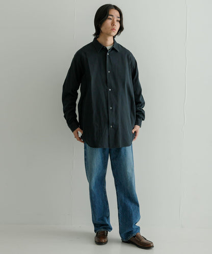 new basic 牛仔染色襯衫