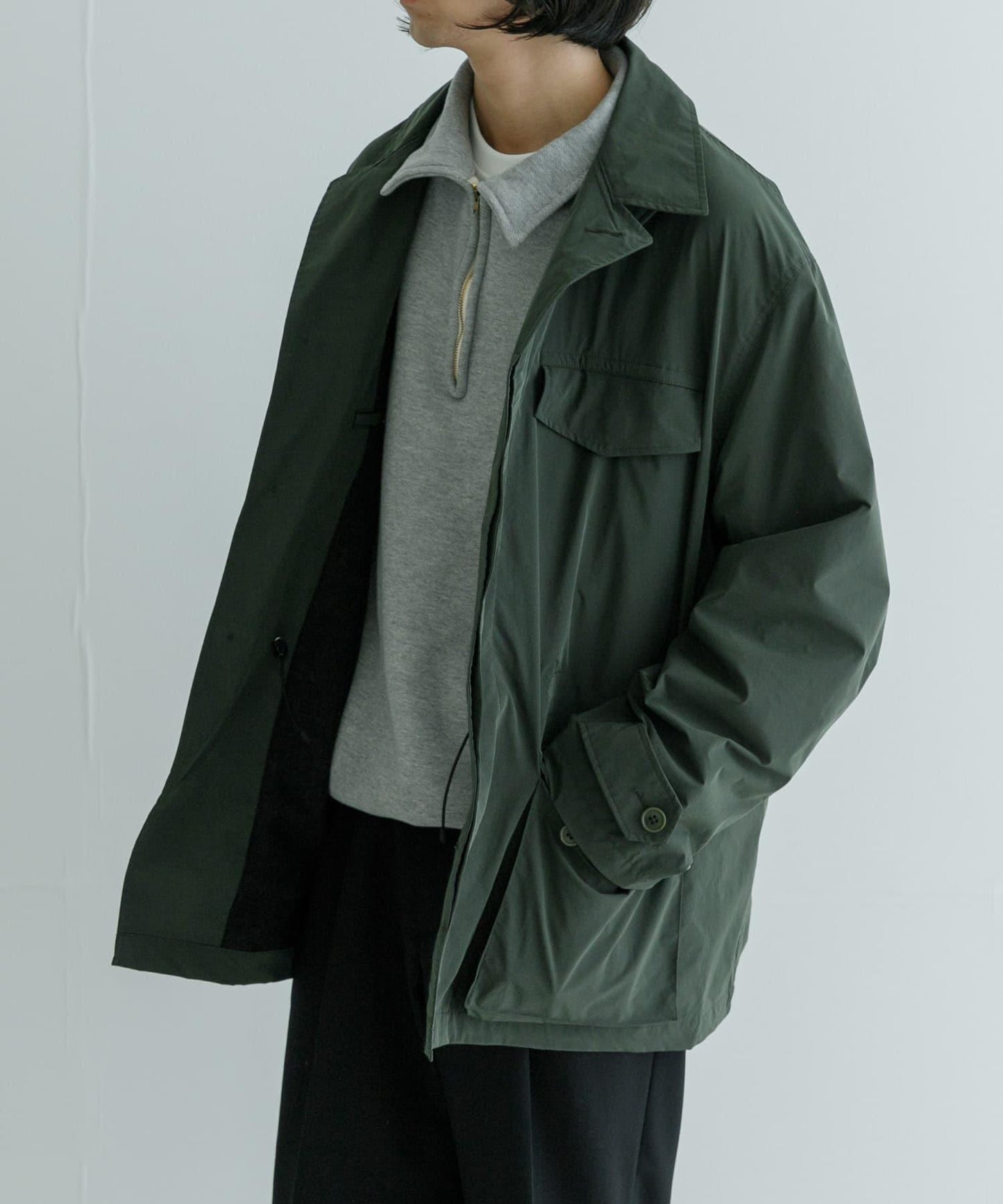 new basic 尼龍款 M-47 夾克