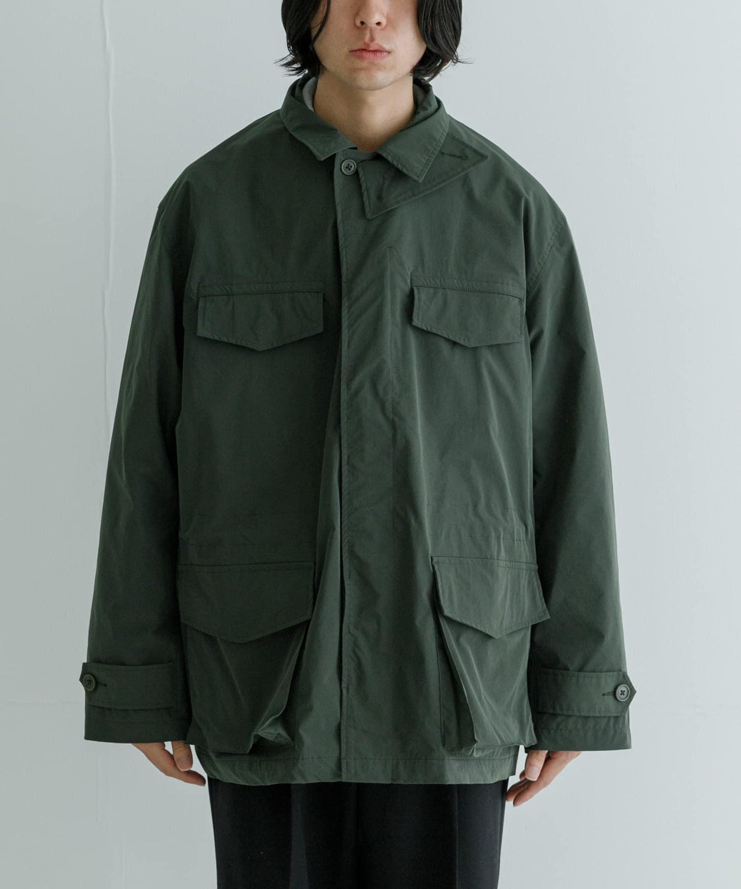 new basic 尼龍款 M-47 夾克