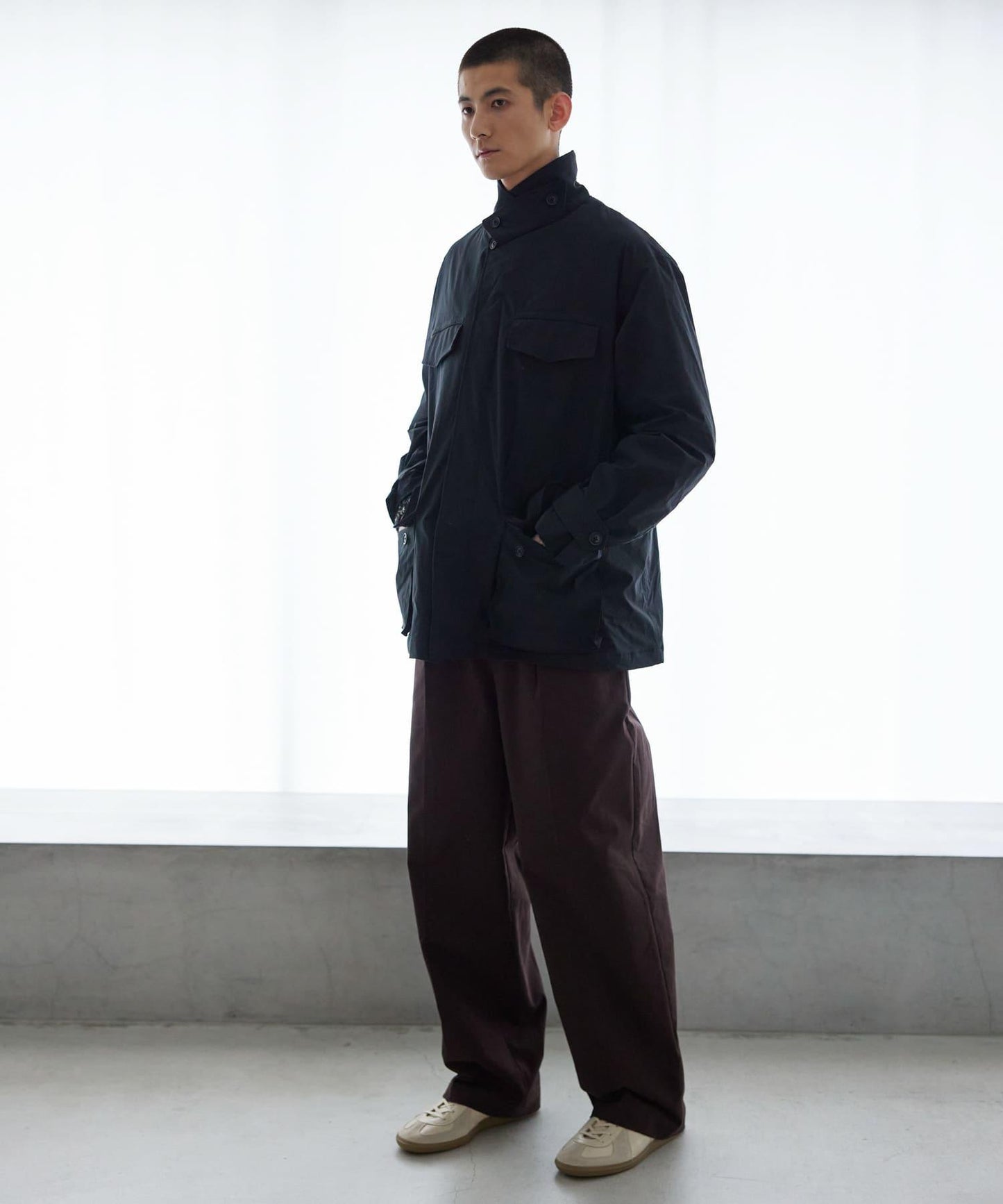 new basic 尼龍款 M-47 夾克