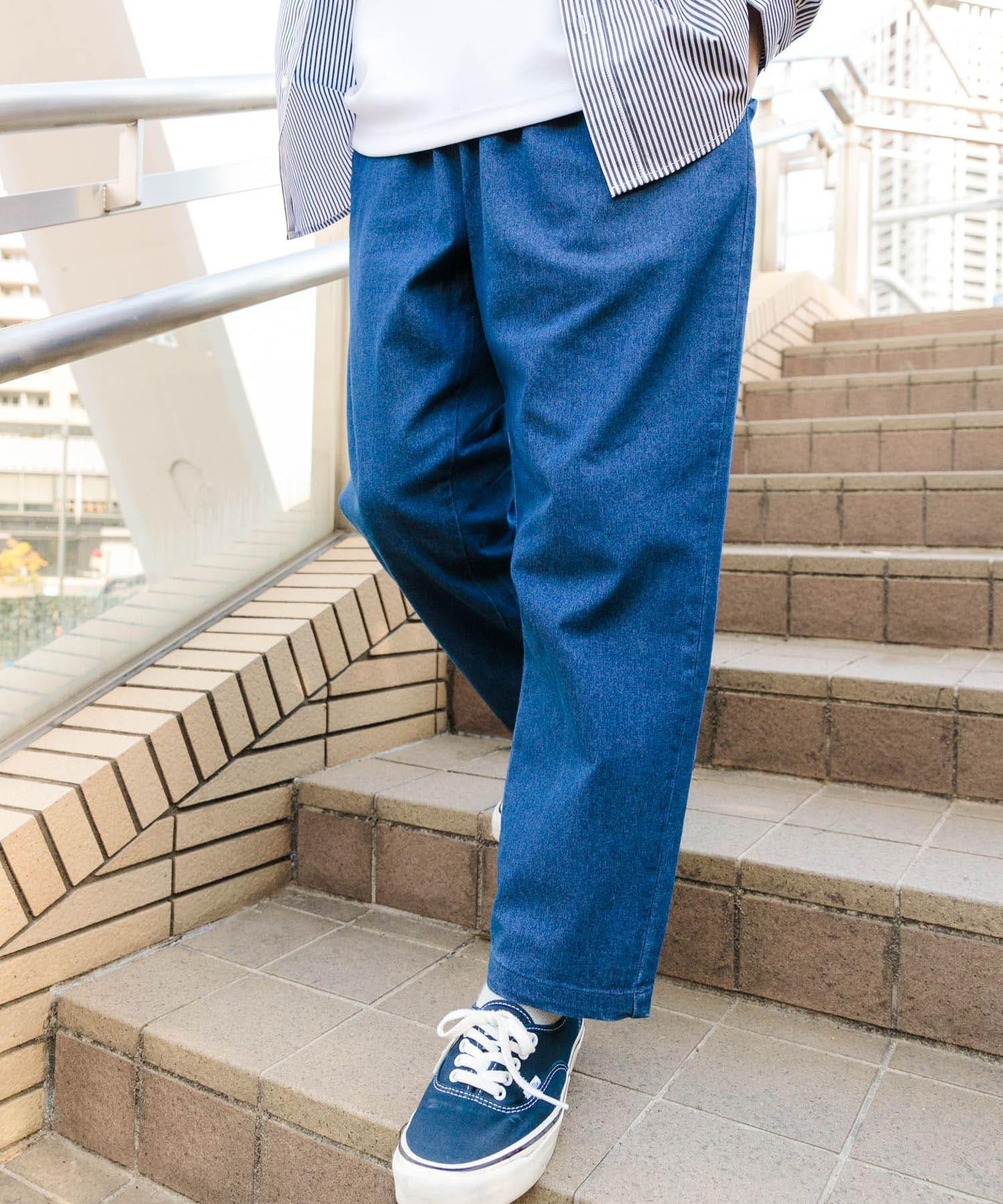 高彈力休閒褲
