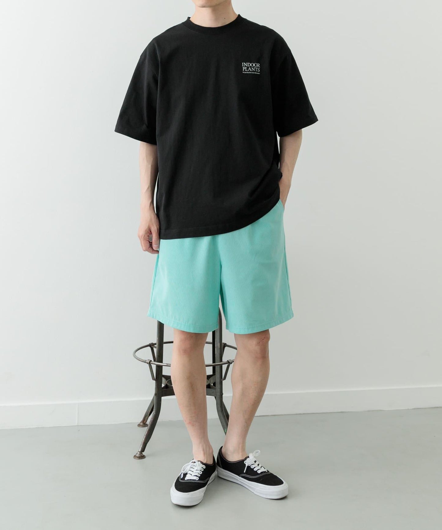 夏季燈芯絨休閒短褲