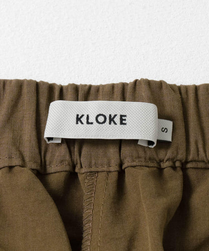 KLOKE Vivus褶飾長褲