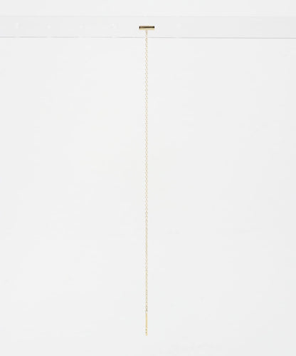 TOM WOOD Sleek金色耳鏈 140mm