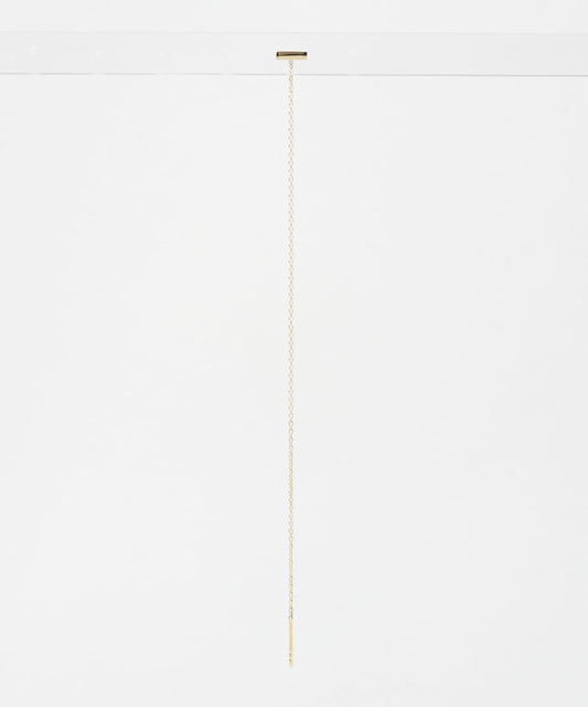 TOM WOOD Sleek金色耳鏈 140mm