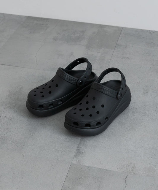 Crocs 厚底洞洞鞋