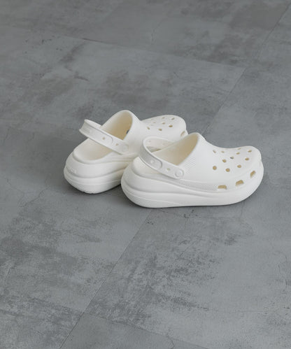 Crocs 厚底洞洞鞋