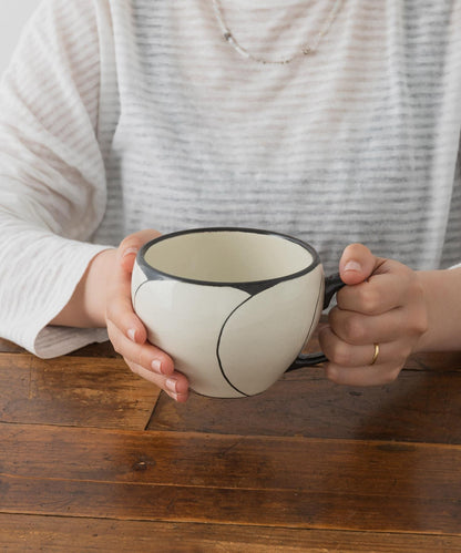 利左エ門窯 NEZIRI・梅（特大）湯杯