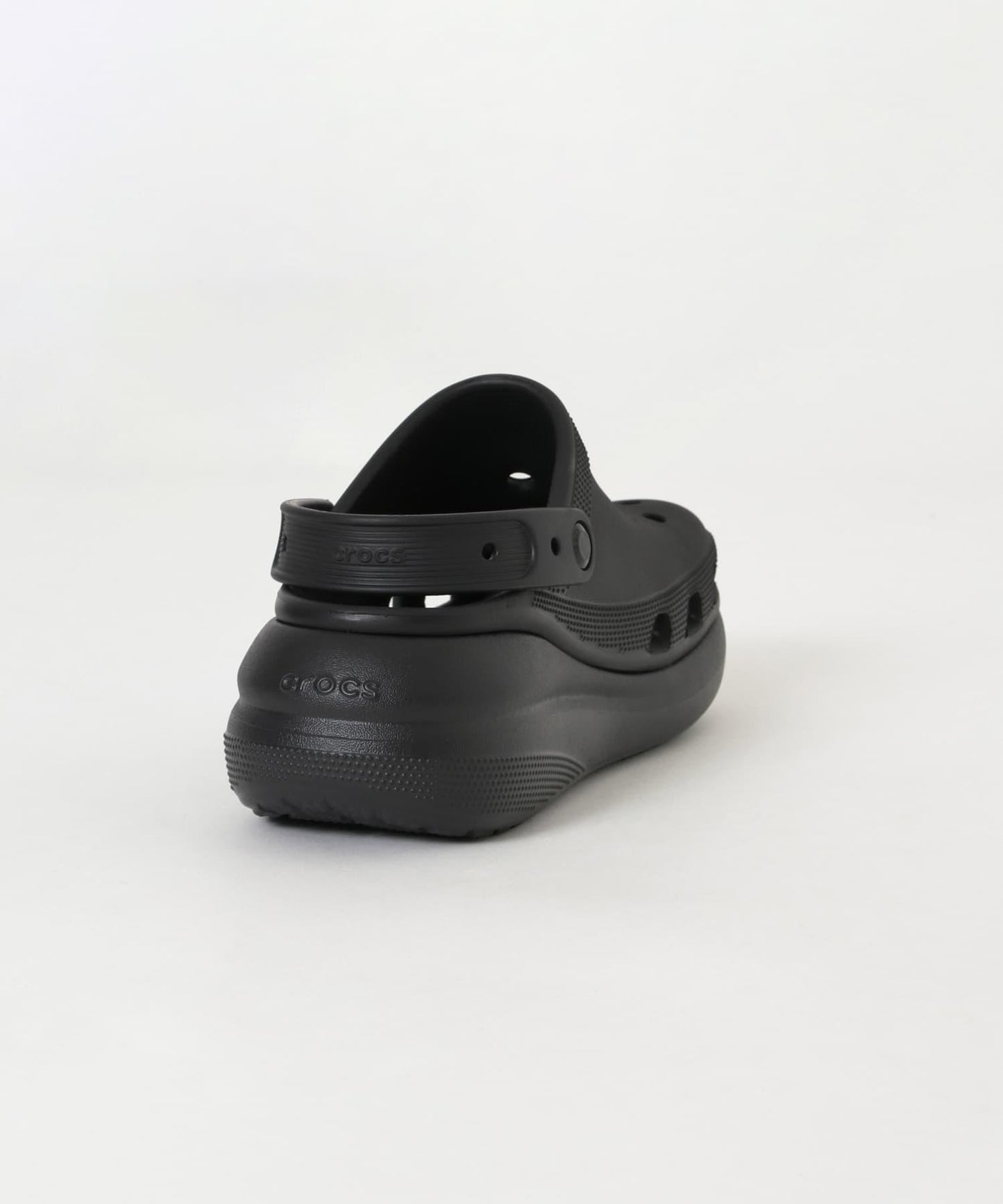 Crocs 厚底洞洞鞋