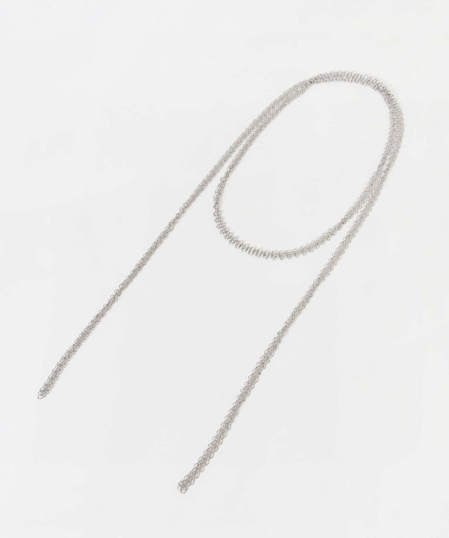 Pascale Lion 137號銀色領帶