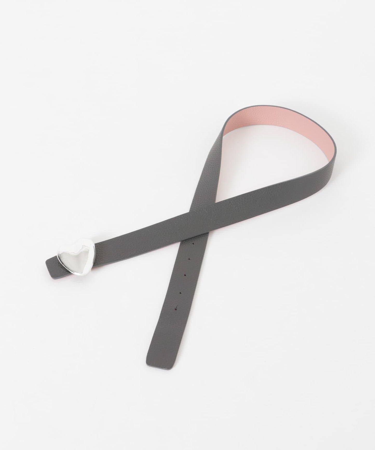 A VACATION 心形銀色腰帶