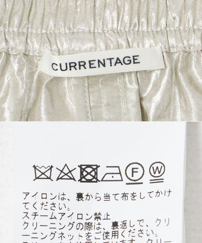 CURRENTAGE 銀色半身裙