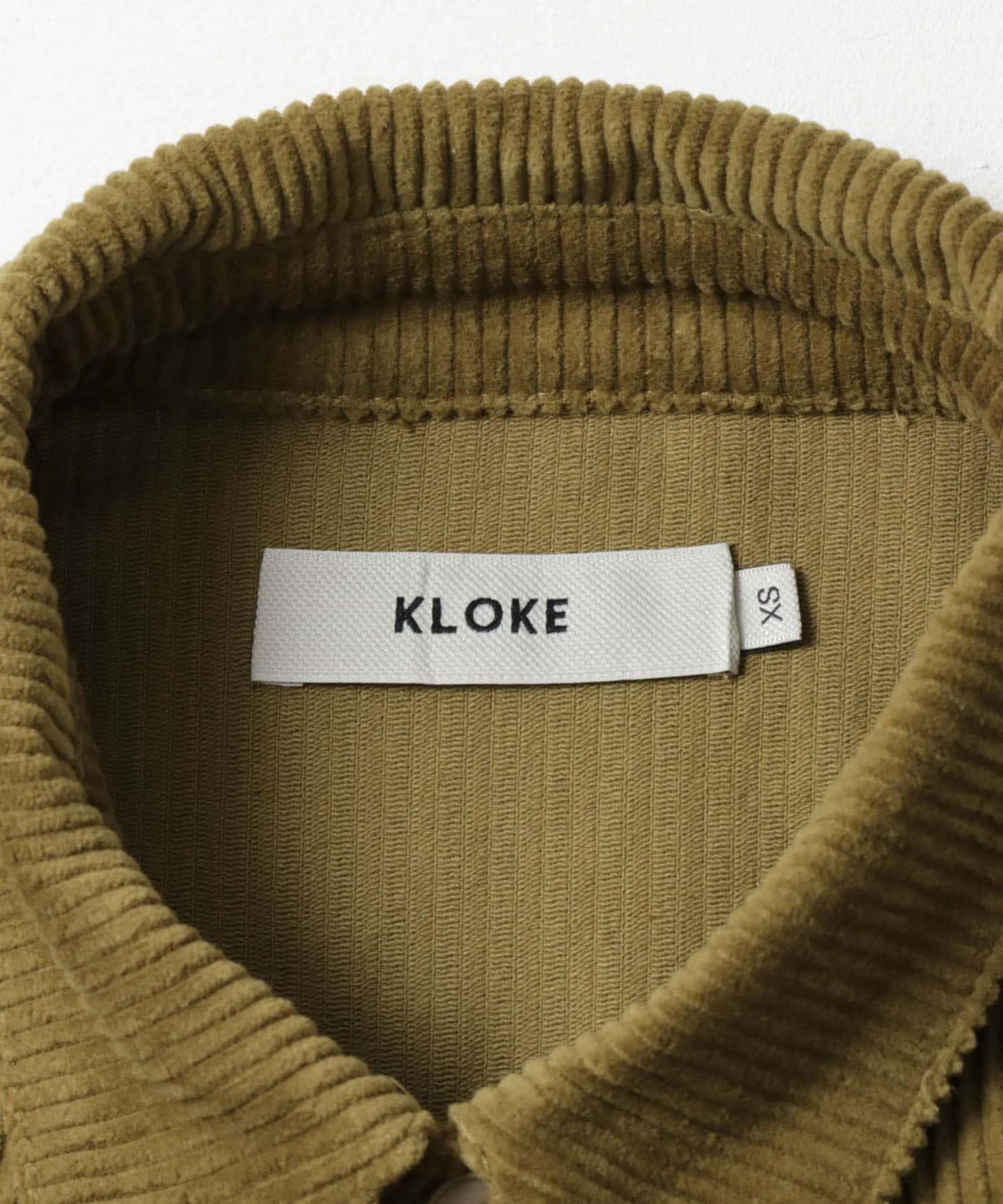 KLOKE Proclaim燈芯絨襯衫