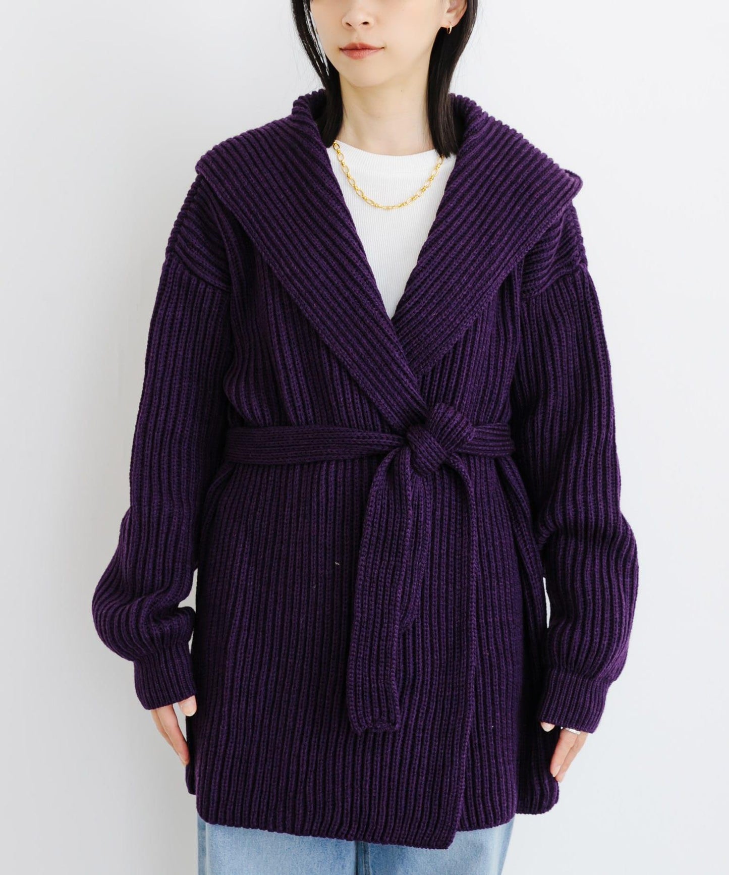 『聯名』OLDDERBY KNITWEAR×UR開衫連帽外套