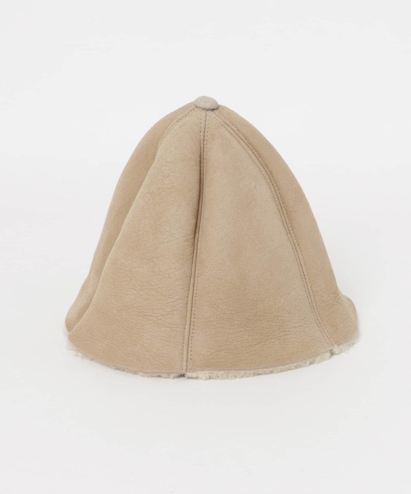Hender Scheme 羊毛皮鬱金香帽