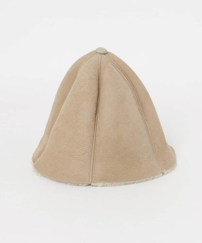 Hender Scheme 羊毛皮鬱金香帽