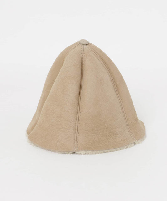 Hender Scheme 羊毛皮鬱金香帽
