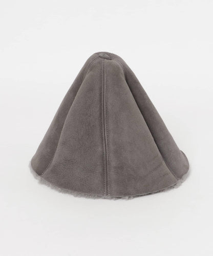 Hender Scheme 羊毛皮鬱金香帽