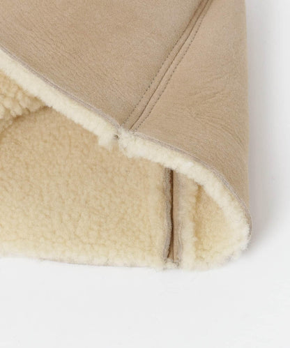 Hender Scheme 羊毛皮鬱金香帽