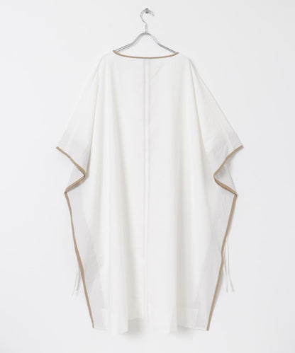有機棉長袍連衣裙