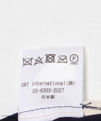 RUMCHE 粘合紗線翻領襯衫
