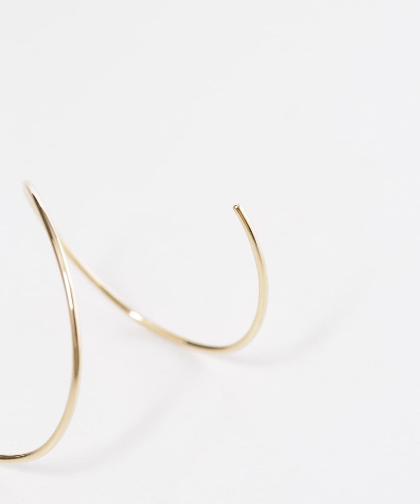 decor『デコール』 18K螺旋耳釘